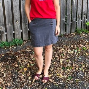 Casual Gray Anthropologie Miniskirt, 12